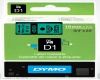 DYMO D1 19MM Black/Green 45809